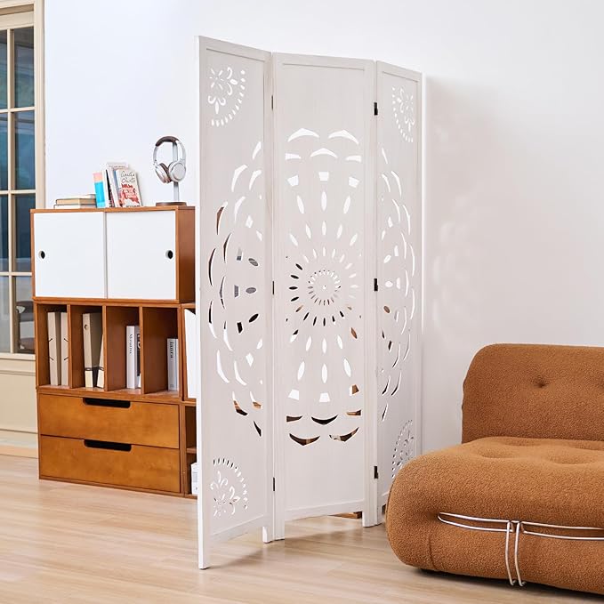 66.9Inch Wooden Room Partition - Image 3