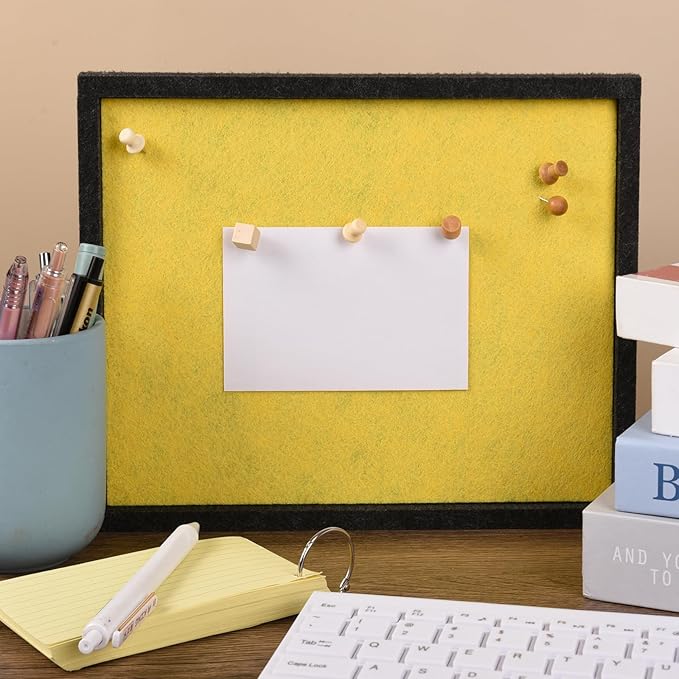 Thumb Tacks for Bulletin Boards, Wooden Push Pins - Image 4
