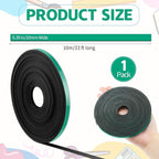 AmazingSpark Magnetic Tape Roll Thin Strips, 0.39 Inch x 33 Feet Magnetic Board - Image 2