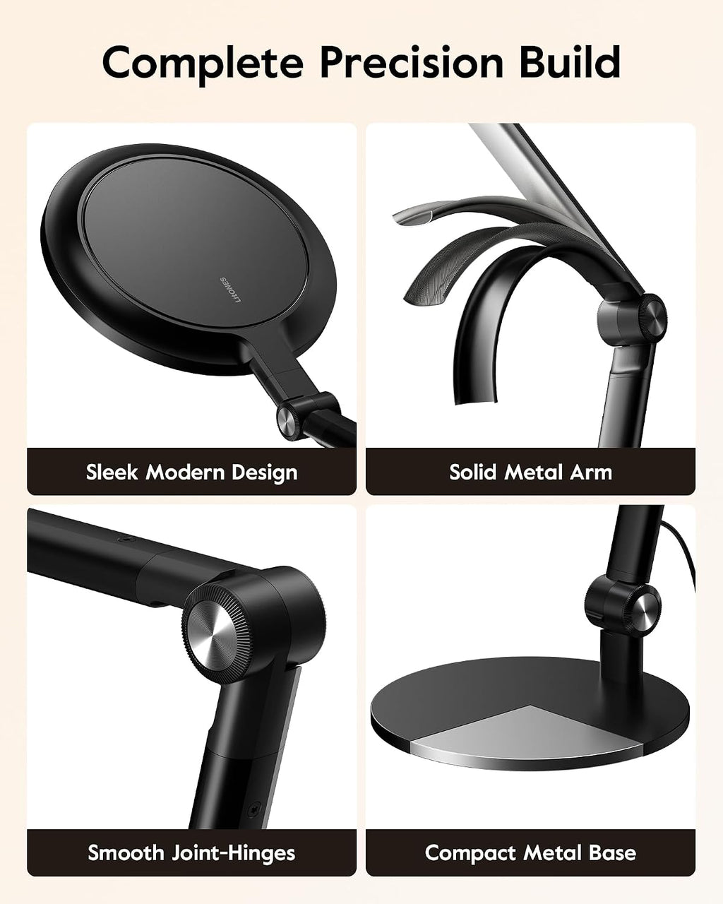 litones desk lamp for home office, professional video, view 9