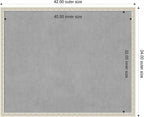 Amanti Art Silver Framed Magnetic Board 34x42 X-Large Vision Board - Image 2
