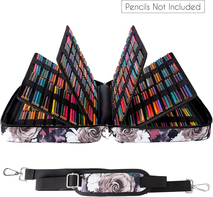 YOUSHARES Big Capacity Colored Pencil Case - Image 2