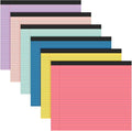 Lincia 6 Pcs 11" x 9.5" Legal Pads College Ruled Notepad Landscape Notebook by Lincia