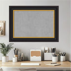 Amanti Art Black Framed Magnetic Board 22x30 Medium Vision Board - Image 7
