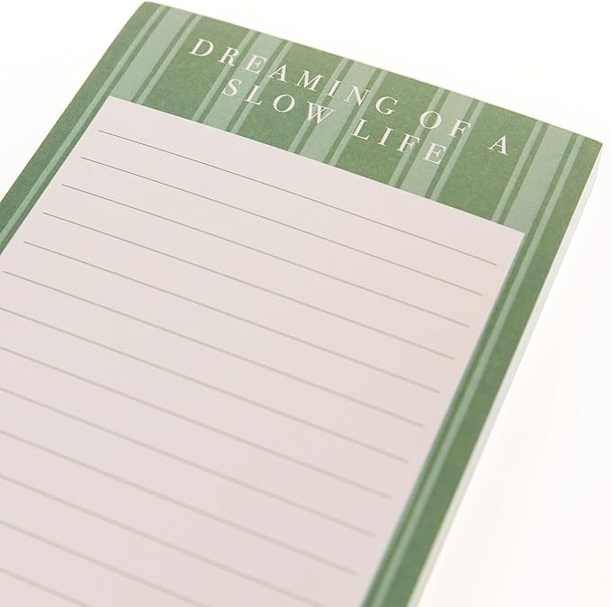 Graphique Cottage Stripe Magnetic Notepad, 100 Tear-Away Sheets - Image 2