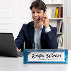 Custom Name Plate for Desk, Desk Name Plate Personalized, Office Decor for - Image 5