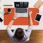 Boutilon Leather Desk Pad Protector, Non-Slip Mouse Pad, Laptop Desk Pad - Image 6