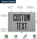 Custom Sign, Custom Street Sign, 11 Font Colors, 13 Font Styles, 4 Hole Options - Image 6