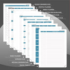 IN-LUXPRO Planner 2026 Daily Weekly and Monthly, 12 Months Spiral Bound - Image 5
