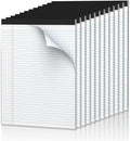 Legal Pads 8.5 x 11.75 Inch Notepad, 12 Pack White Legal Pads 8.5 x 11.75 by NotePads
