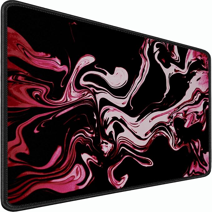 Gaming Mouse Pad, 31.5x15.7 inch Large Extended Computer Keyboard Mouse Mat by Naukay