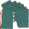 Tenceur 6 Pcs Pocket Notebook Bulk Small 3x5 Inch Spiral Notepads Mini Top by Tenceur