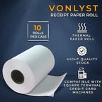 Vonlyst Receipt Paper Roll for Square Terminal Credit Card Machine - Image 5