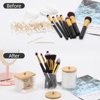 Tbestmax Bathroom Organizer Accessories Set-10 OZ Qtips Holder Storage - Image 5
