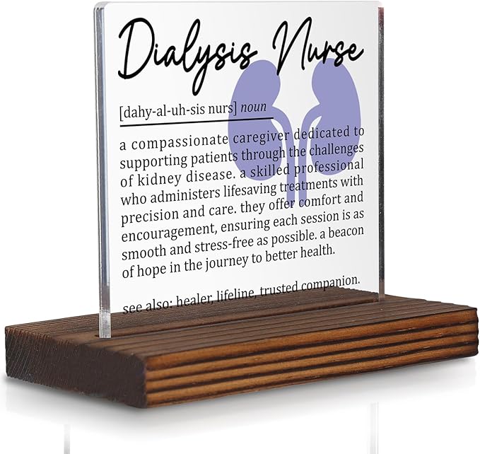 Dialysis Nurse Gifts, Thank You Appreciation Gifts by Pariveca