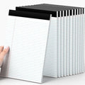 AILZFEI 12 Pack of Legal Pads 8.5 x 11.75 College Ruled Notebook White Paper by Unknown