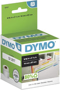 DYMO Authentic LW 1-Up File Folder Labels DYMO Labels for LabelWriter Label Printers White 9/16" x 3-7/16" 2 Rolls of 130 (260 Total) (Pack of 10)