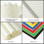 Leelosp 12 Pack Small Spiral Notebook A5 Lined College Ruled Spiral Journal - Image 2