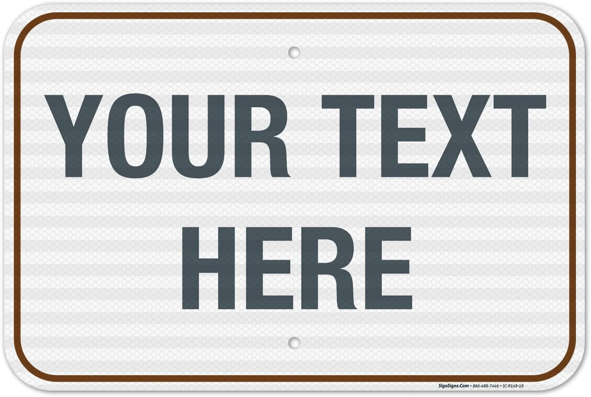 Custom Sign, Personalized Metal Signs, Customize