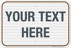 Custom Sign, Personalized Metal Signs, Customize by SigoSigns