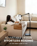 2-in-1 Tablet Floor Stand with tablet stand - Image 6