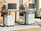 MIIIKO Mobile Filing Cabinet 3 Drawer, Filing Cabinets - Image 9