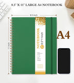 Spiral Notebook Journal 8.5” x 11”, A4 Large Notebooks - Image 2