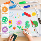 Birebebys 168 Count Bulk Dry Erase Markers, Fine Tip Whiteboard Markers - Image 4