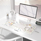 QIYI Floral Mouse Pad, Large Desk Mat - Image 2