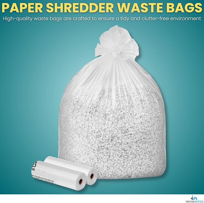 1InTheOffice Shredder Bags 15.8 Gallon, Paper Shredder Waste bags 15.8 Gal. - Image 2