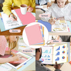 SUNEE 8 Tab Binder Dividers, Plastic Dividers - Image 7