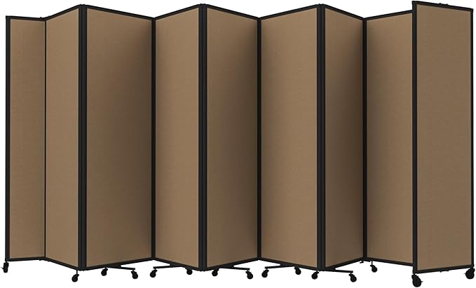 Versare Room Divider 360 Portable Wall Partition | Folding Panels | Large by VERSARE