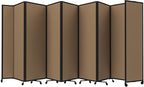 Versare Room Divider 360 Portable Wall Partition | Folding Panels | Large by VERSARE