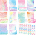 TaoBary 160 Pcs Stationery Paper Set 50 Double Sided Stationery Papers by TaoBary
