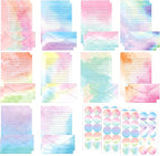 TaoBary 160 Pcs Stationery Paper Set 50 Double Sided Stationery Papers by TaoBary