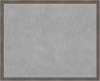 Amanti Art Grey Framed Magnetic Board 34x42 X-Large Vision Board by AmantiArt