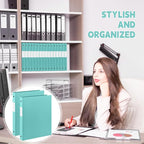 Henoyso 48 Pcs 3 Ring Binder 0.5 Inch Round Fits Letter Size 8.5'' x 11'' Paper - Image 4