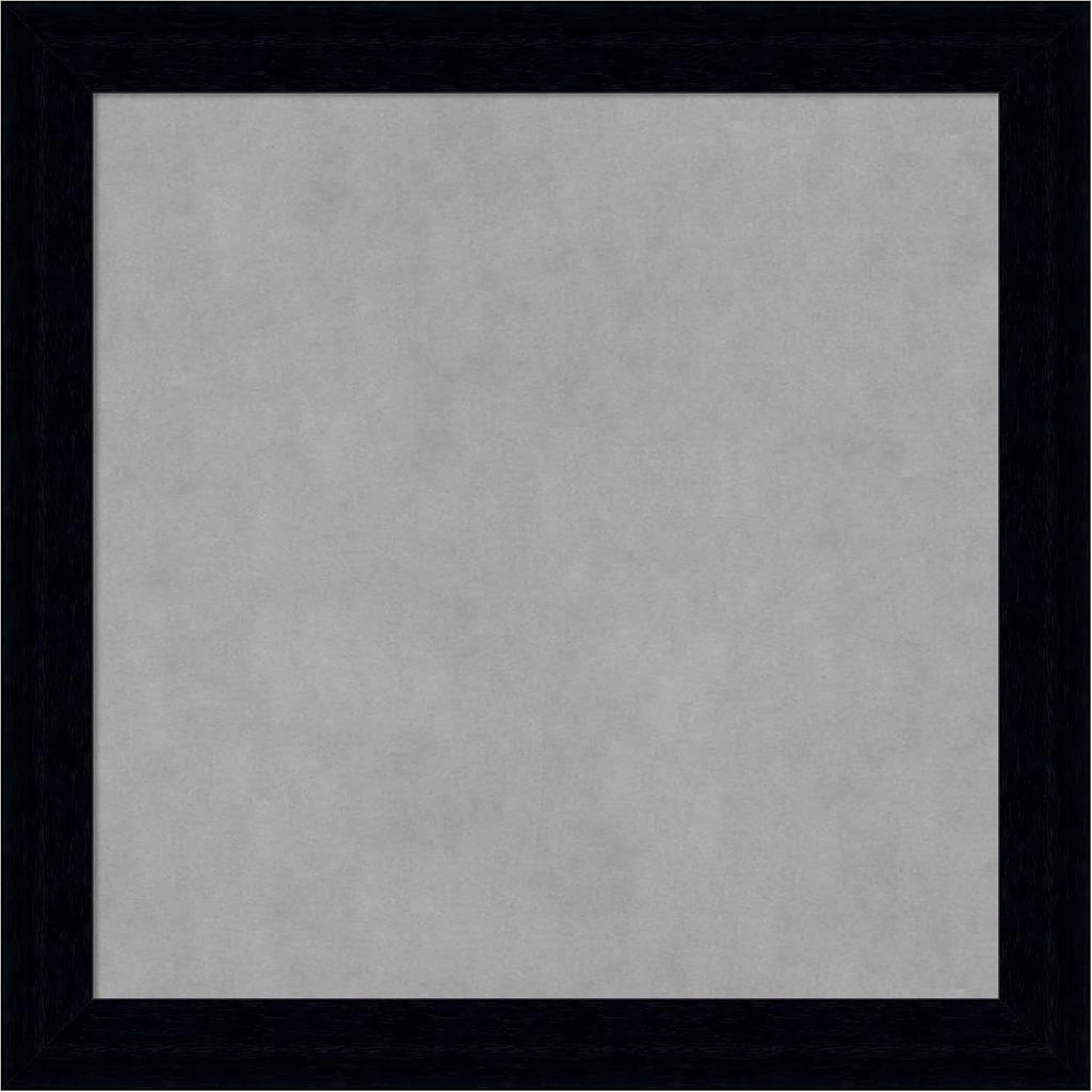 Amanti Art Black Framed Magnetic Board 28x28 Medium Vision Board