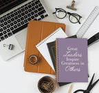 OXW Purple Meeting Notebooks for Work, Leadership Gifts Office Work Notebook - Image 6