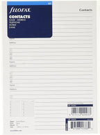 Filofax A5 Name/Address/Phone/Fax - Image 2