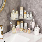 Trdongxu 2-Tier Corner Bathroom Organizer Countertop by Trdongxu