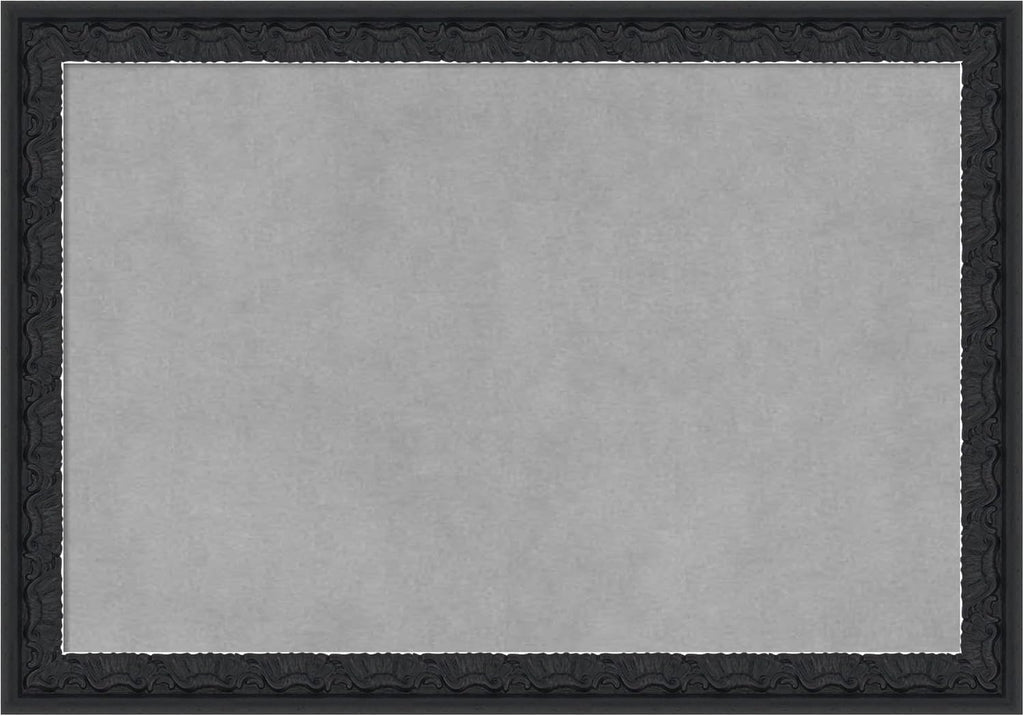 Amanti Art Black Framed Magnetic Board 14x20 Small Vision Board