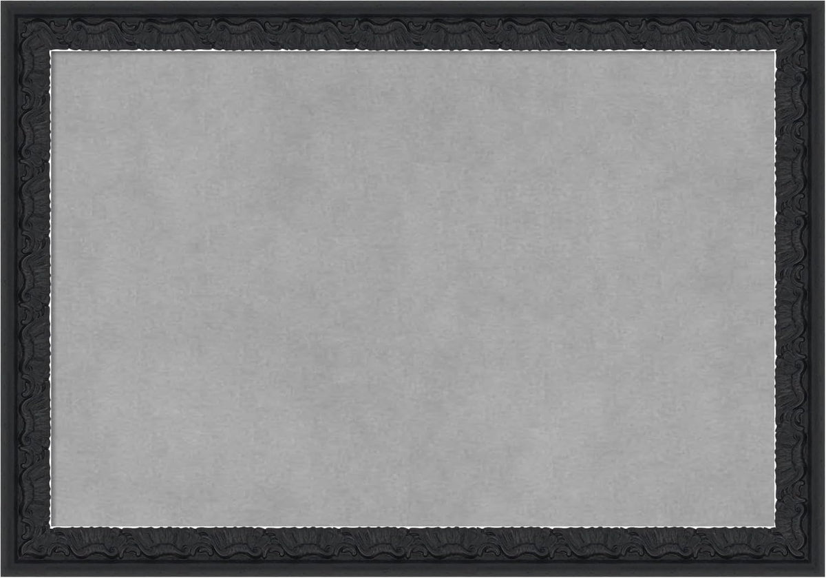 Amanti Art Black Framed Magnetic Board 14x20 Small Vision Board