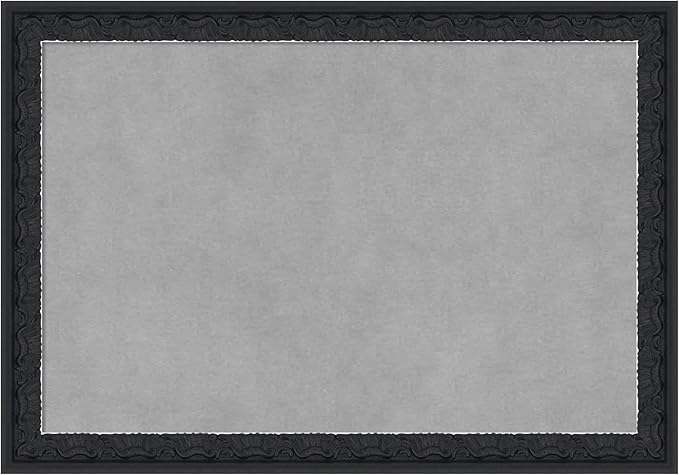 Amanti Art Black Framed Magnetic Board 14x20 Small Vision Board by AmantiArt