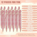Zonon 12 Pcs Inspirational Pens Bulk Funny Ballpoint Pen - Image 3
