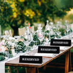 14 Pcs Reserved Table Signs, Reserved Table Signs Acrylic Reserved Table Tent - Image 2