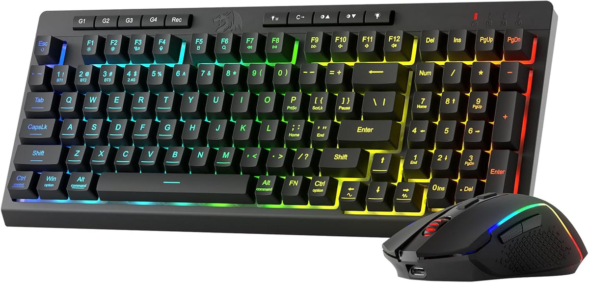 Redragon S142 Combo, K515 PRO Membrane Gaming Keyboard, M693 4800 DPI Mouse