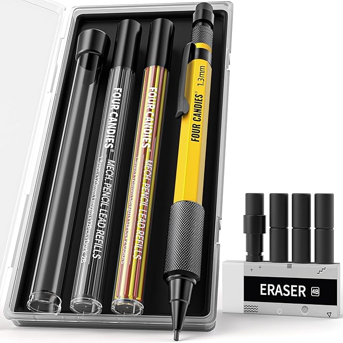 Four Candies 1.3mm Mechanical Pencil Set by FourCandies