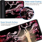 Gaming Mouse Pad, 31.5x15.7 inch Large Extended Computer Keyboard Mouse Mat - Image 3