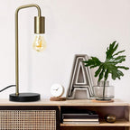 O’Bright Industrial Desk Lamp, 100% Metal Lamp, UL Certified Ceramic E26 Socket - Image 3